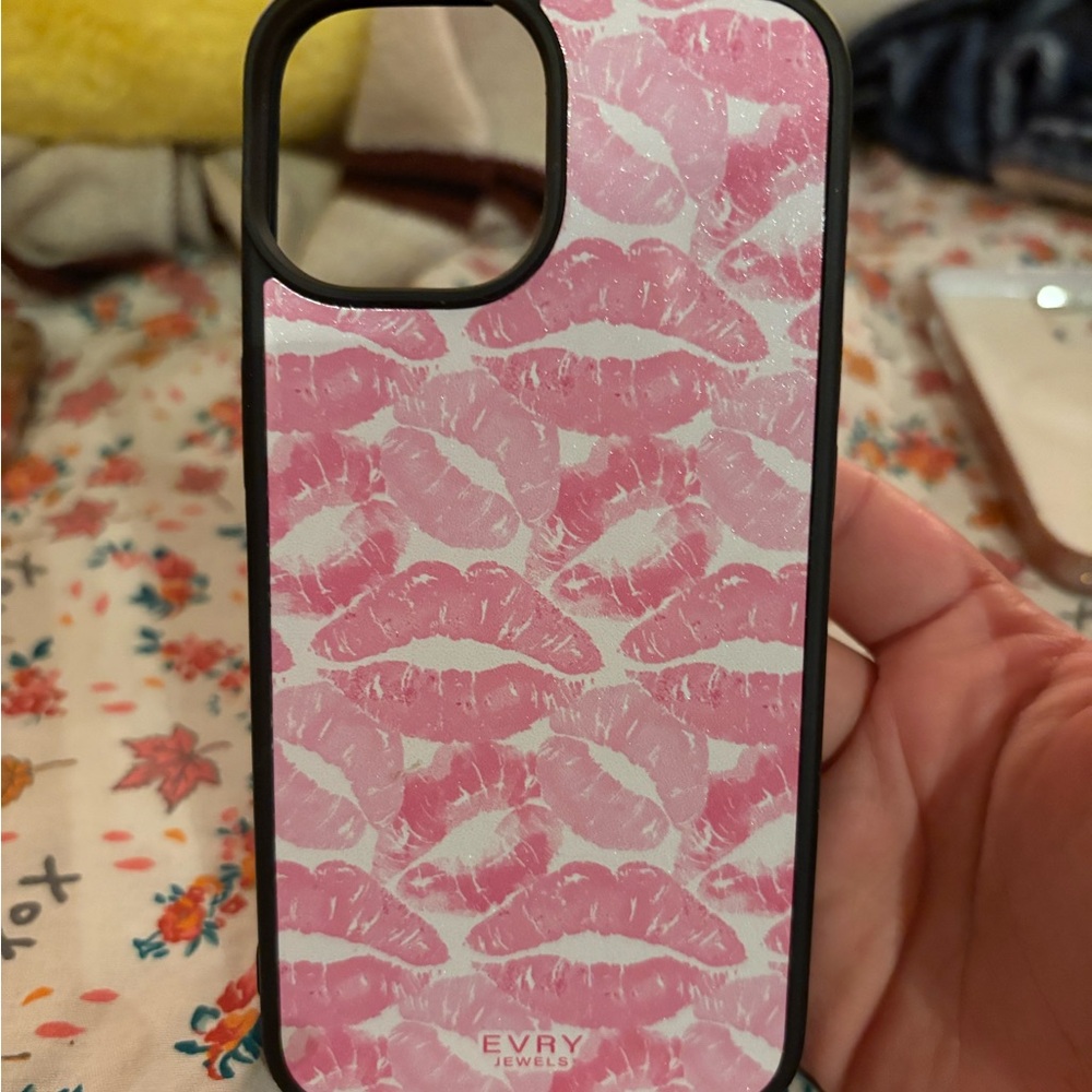 Pink Kiss Protective Phone Case From Evry Jewels